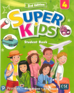 [Sách] Pearson SuperKids 4 Student Book (3rd Edition 2019) - Sách giấy gáy xoắn