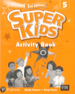 [Sách] Pearson SuperKids 5 Activity Book (3rd Edition 2019) - Sách giấy gáy xoắn
