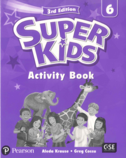 [Sách] Pearson SuperKids 6 Activity Book (3rd Edition 2019) - Sách giấy gáy xoắn