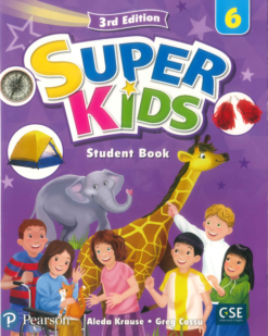 [Sách] Pearson SuperKids 6 Student Book (3rd Edition 2019) - Sách giấy gáy xoắn