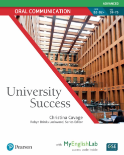 [Sách] Pearson University Success Advanced Oral Communication - Sách giấy gáy xoắn