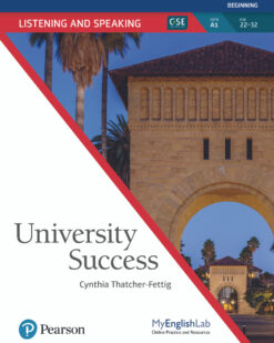 [Sách] Pearson University Success - Beginning - Listening and Speaking - Sách giấy gáy xoắn