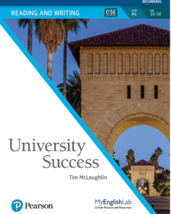 [Sách] Pearson University Success - Beginning - Reading and Writing - Sách giấy gáy xoắn