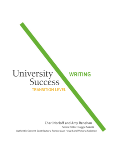 [Sách] Pearson University Success Transition Writing - Sách giấy gáy xoắn