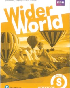 [Sách] Pearson Wider World Starter Workbook (1st Edition 2019) - Sách giấy gáy xoắn