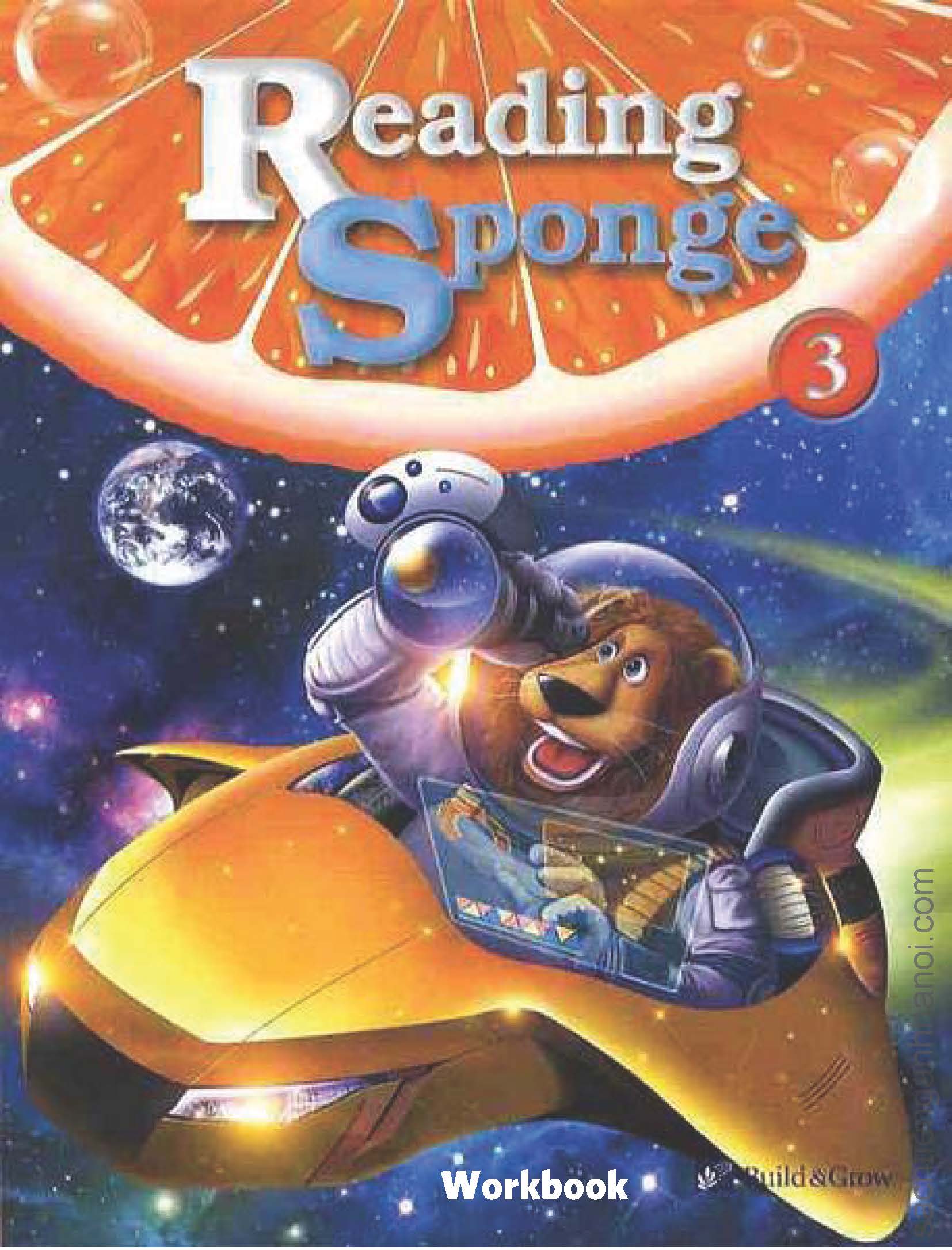 [Sách] Reading Sponge Level 3 Workbook – Sách giấy gáy xoắn - Sách ...