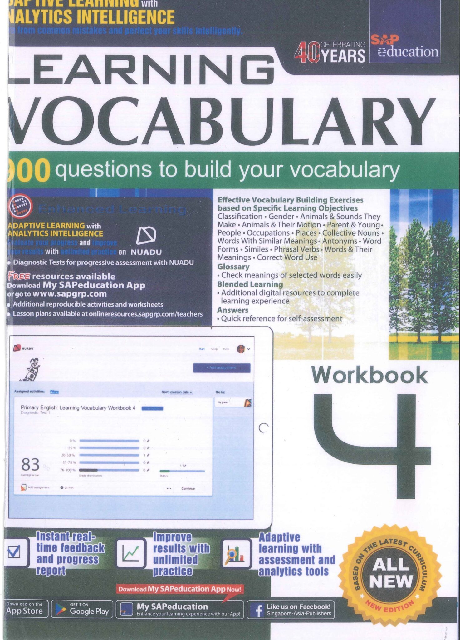 [Sách] SAP Learning Vocabulary 4 Workbook – Sách giấy gáy xoắn - Sách ...