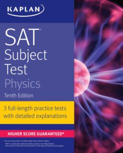 [Sách] SAT Subject Test Physics by Kaplan – Sách giấy gáy xoắn