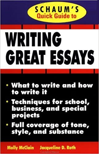[Sách] Schaum’s Quick Guide to Writing Great Essays – Sách giấy gáy ...