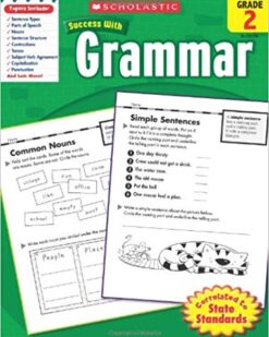 [Sách] Scholastic Success With Grammar Grade 2 - Sách giấy gáy xoắn