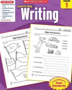 [Sách] Scholastic Success With Writing: Grade 1 - sách giấy gáy xoắn