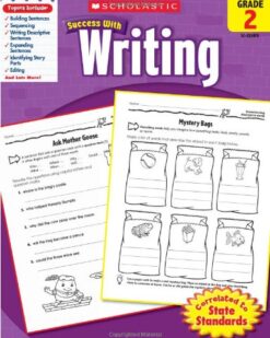 [Sách] Scholastic Success With Writing: Grade 2 - sách giấy gáy xoắn