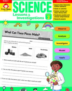 [Sách] Science Lessons and Investigations Grade 2 - Sách giấy gáy xoắn