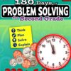 [Sách] Shell Education – 180 Days of PROBLEM SOLVING for Grade 2 - Sách giấy gáy xoắn