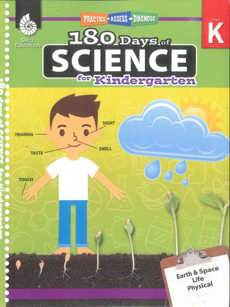 [Sách] Shell Education – 180 Days of Science for Kindergarten (Grade K ...
