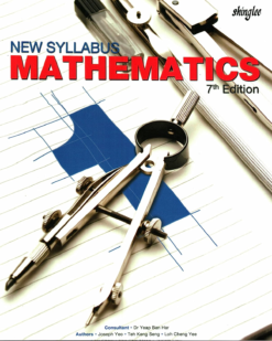 [Sách] Shing Lee - New Syllabus Mathematics level 1 Textbook (7th Edition) - Sách giấy gáy xoắn