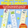 [Sách] Sight Word Bingo Ladders Grade K - 2 – Sách giấy gáy xoắn