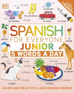 [Sách] Spanish for Everyone Junior 5 Words a Day - Sách giấy gáy xoắn