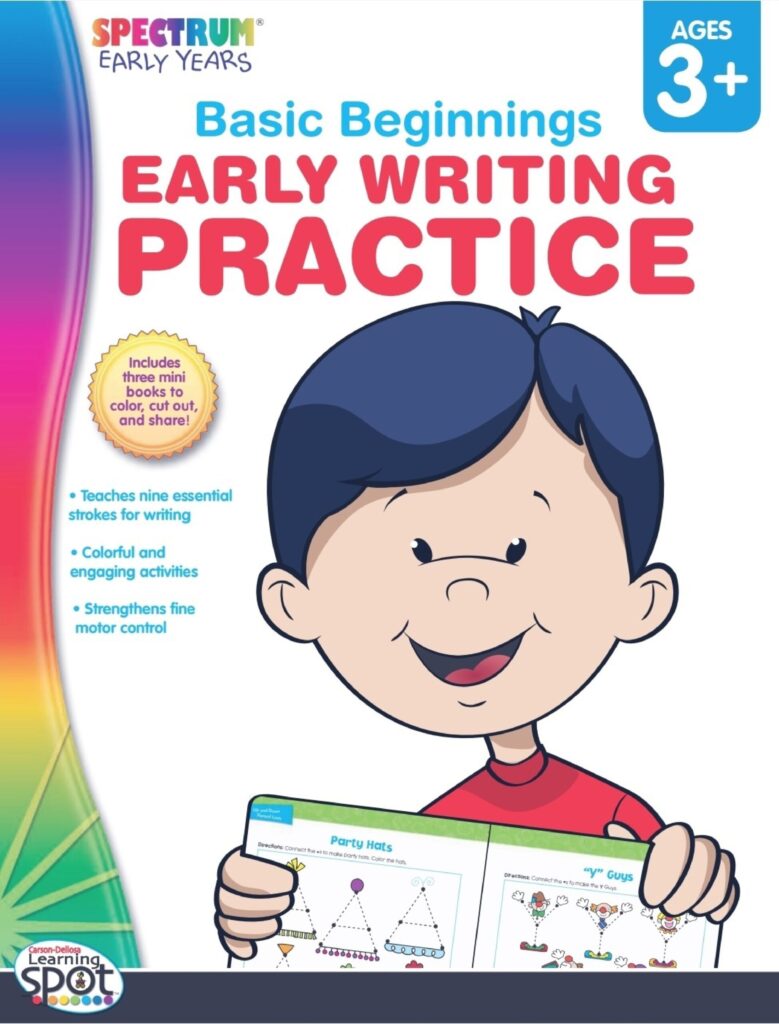 [Sách] Spectrum Grade Pre K – EARLY WRITING PRACTICE (có kèm đáp án ...