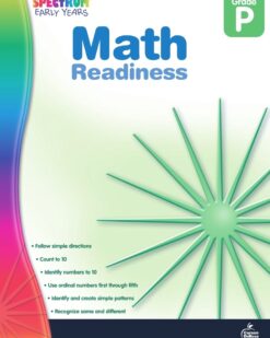 [Sách] Spectrum Grade Pre K - MATH READINESS (có kèm đáp án) – Sách giấy gáy xoắn