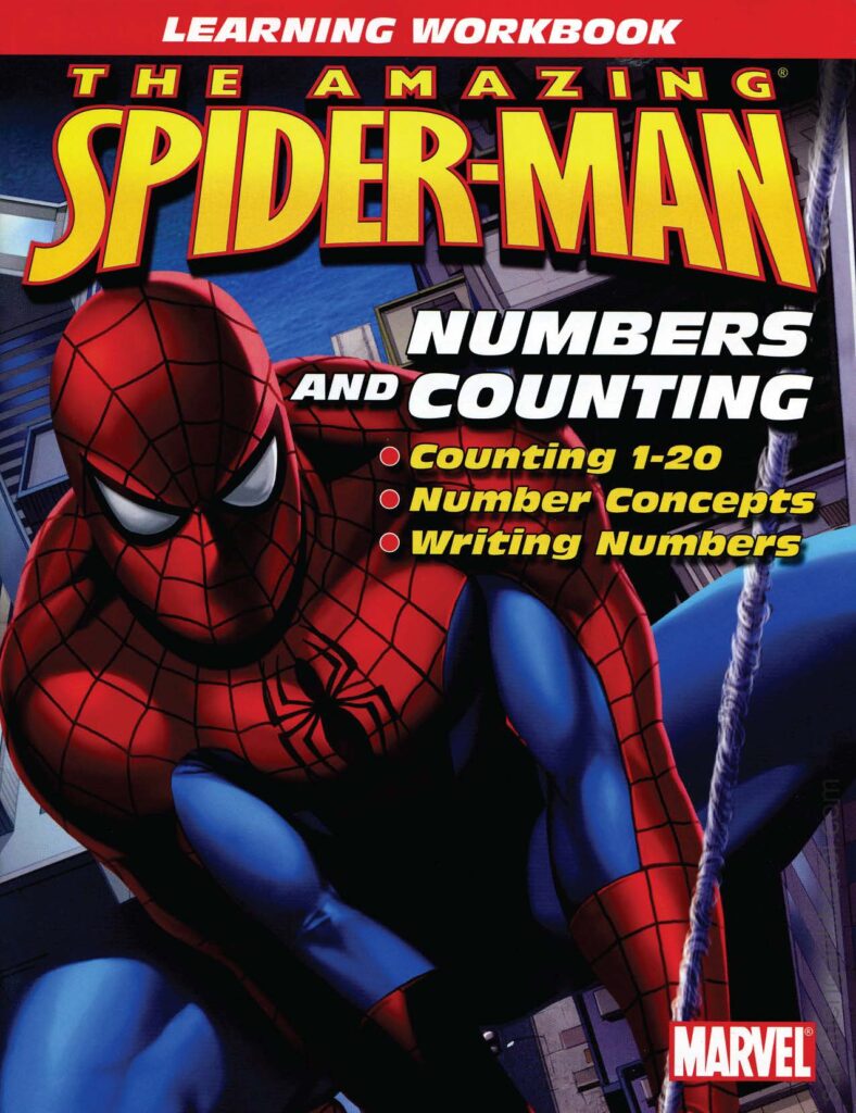 [Sách] SPIDER-MAN Numbers and Counting Learning Workbook – Sách giấy ...