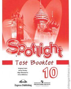[Sách] Spotlight 10 Test Booklet – Sách giấy gáy xoắn