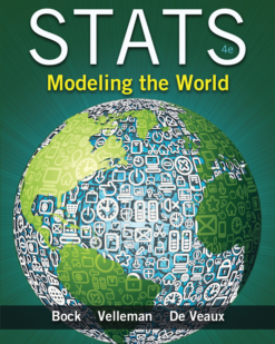 [Sách] Stats Modeling the World 4th Edition (2014) - Sách giấy gáy xoắn