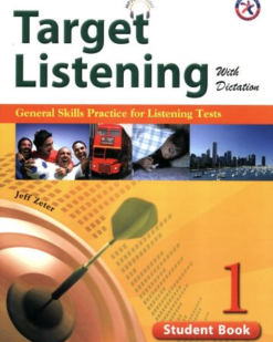 [Sách] Target Listening with Dictation level 1 Student Book with Key - Sách giấy gáy xoắn