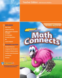 [Sách] Tennessee Math Connects Grade 3 Teacher Edition (1097 trang) - Sách giấy gáy xoắn