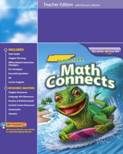 [Sách] Tennessee Math Connects Grade 5 Teacher Edition (1199 trang) - Sách giấy gáy xoắn
