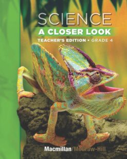 [Sách] Tennessee Science: A Closer Look Grade 4 - Teacher's Edition – Sách giấy gáy xoắn