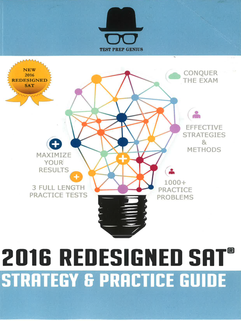 [Sách] Test Prep Genius 2016 Redesigned SAT Strategy & Practice Guide ...