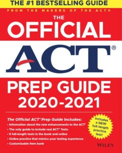 [Sách] The Official ACT PREP GUIDE 2020-2021 – Sách giấy gáy xoắn