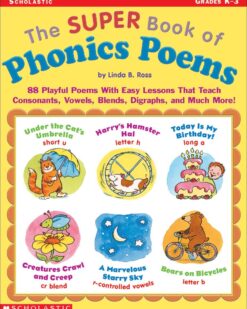 [Sách] The Super Book of Phonics Poems – Sách giấy gáy xoắn