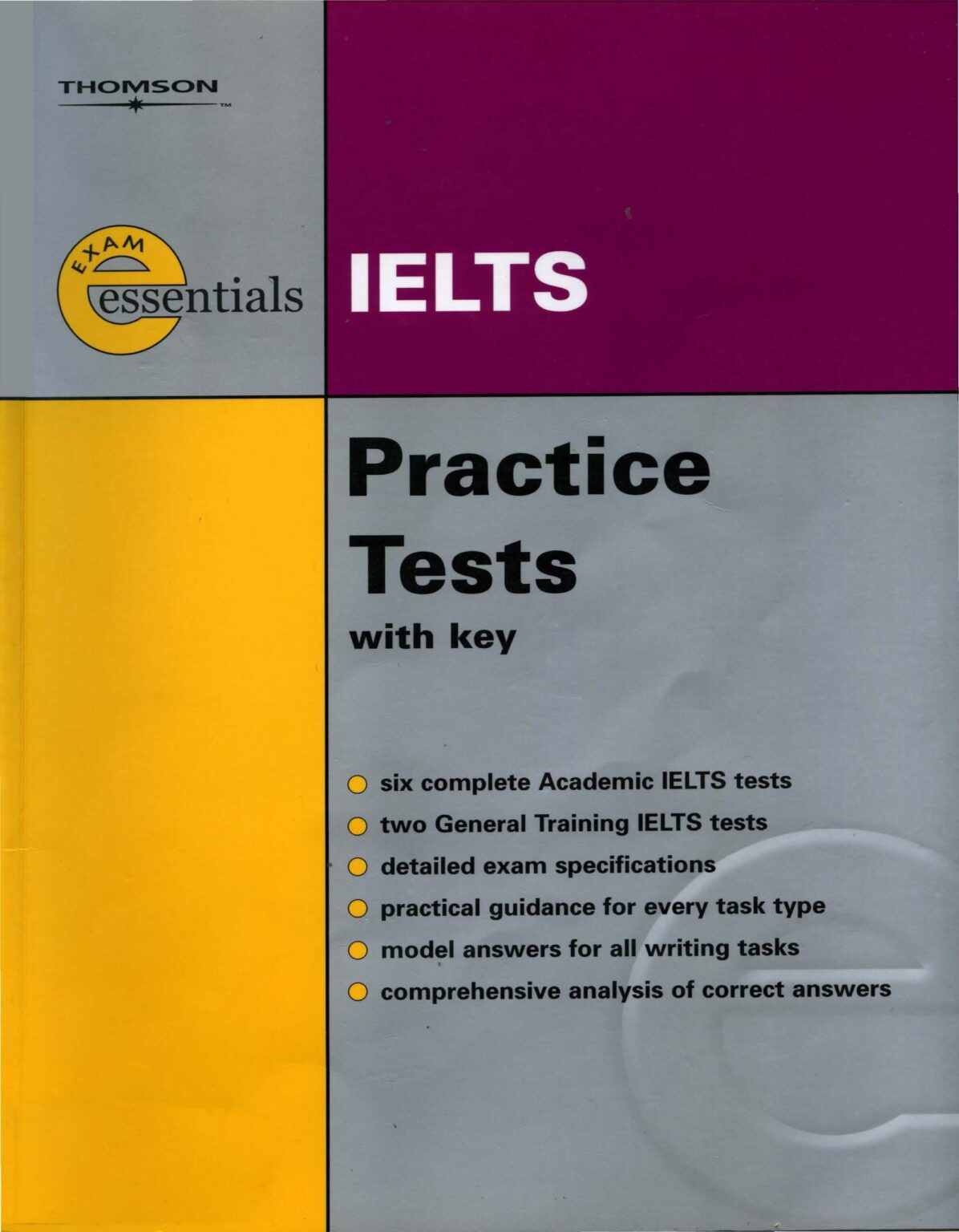 [Sách] Thomson Exam Essentials – IELTS Practice Tests with Answer Key ...
