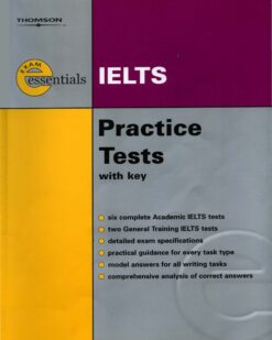 [Sách] Thomson Exam Essentials - IELTS Practice Tests with Answer Key – Sách giấy gáy xoắn