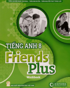 [Sách] Tiếng Anh 8 Friends Plus Workbook - Sách giấy gáy xoắn