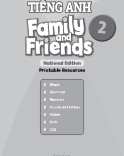 [Sách] Tiếng Anh Family and Friends 2 RESOURCES (National Edition) - Sách giấy gáy xoắn