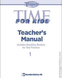 [Sách] Time for Kids Teacher Manual Grade 1 – Sách giấy gáy xoắn