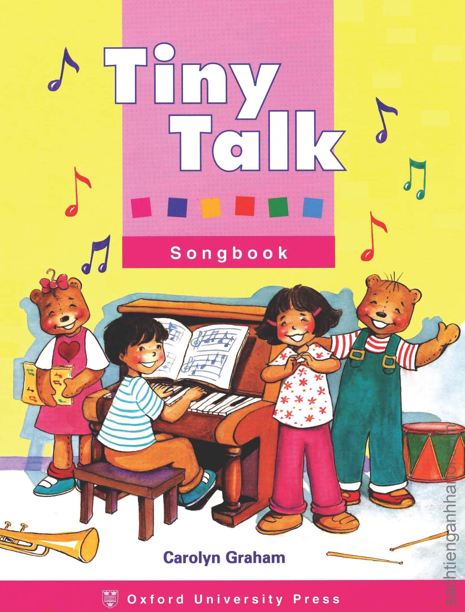 [Sách] Tiny Talk ABC Songbook – Sách giấy gáy xoắn - Sách Tiếng Anh Sài Gòn