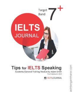 [Sách] Tips for IELTS Speaking Target Band 7+ - Sách giấy gáy xoắn