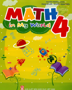 [Sách] Toán tiếng anh Math in My World 4 - Sách giấy gáy xoắn