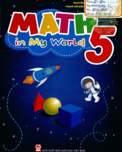 [Sách] Toán tiếng anh Math in My World 5 - Sách giấy gáy xoắn