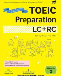 [Sách] TOEIC Preparation LC + RC Volume 2 – Sách giấy gáy xoắn