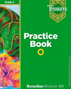 [Sách] Treasures Practice Book O, Grade 4 – Sách giấy gáy xoắn