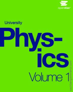 [Sách] University Physics Volume 1 ( OpenStax ) – Sách giấy gáy xoắn
