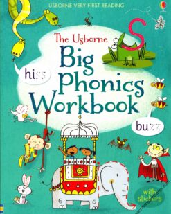[Sách] Usborne VFR Big Phonics Workbook – Sách giấy gáy xoắn