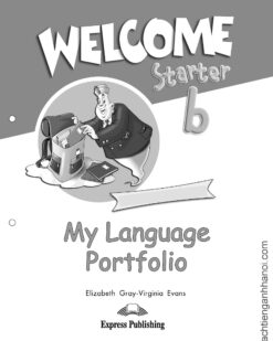 [Sách] Welcome Starter B My Language Portfolio – Sách giấy gáy xoắn