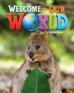 [Sách] Welcome to Our World 1 Student Book (Second Edition 2022 AME English) - Sách giấy gáy xoắn