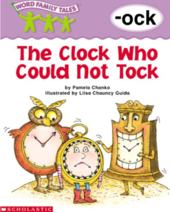 [Sách] Word Family Tales (-ock: The Clock Who Could Not Tock) – Sách giấy gáy xoắn